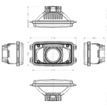 Set di fari a LED CRAWER per John Deere serie 5M e 5E CR-3011S - immagine 7
