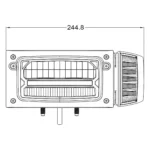 Gruppo ottico CRAWER 9-32V destro CR-3016 - immagine 5