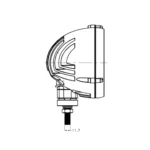 Set fari LED CRAWER universali rotondi CR-3019S - immagine 13