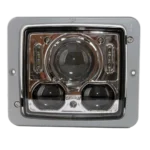 Set di fari quadrati a LED CRAWER grigi CR-3026GS - immagine 6