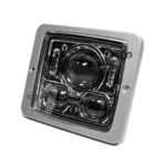 Set di fari quadrati a LED CRAWER grigi CR-3026GS - immagine 3