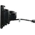 Set di fari quadrati a LED CRAWER neri CR-3026S - immagine 5