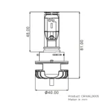 Kit fari LED 9005 CRAWER - CRWKL9005 - immagine 9