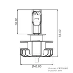 Kit fari a LED H3 CRAWER -  CRWKLH3 - immagine 10