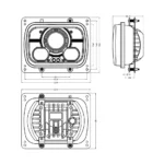 Faro anteriore a LED CRAWER - Fiat Agri - Con marchio E - CR-3027 - immagine 4