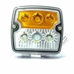 Set di luci di posizione a LED 12/24 V con luce di segnalazione quadrata  LZD2239 - immagine 2