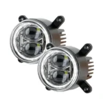 Faro anteriore a LED CRAWER da 90 mm – Anabbagliante e Halo – CR-3007-P